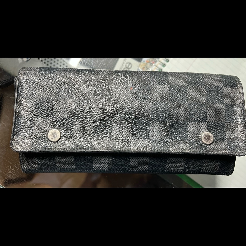 Black Damier Louis Vuitton wallet